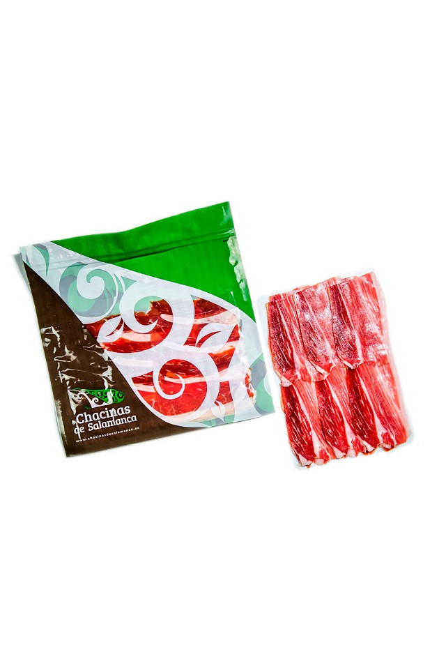 Jamón ibérico cebo campo lonchas chacinas Salamanca